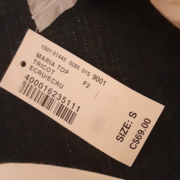 Club Monaco Women's Button up Blouse - Picture 5 of 6